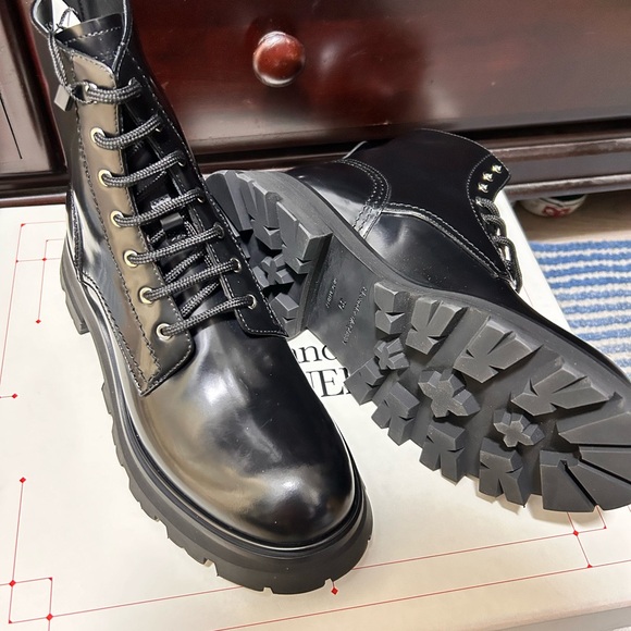 Alexander McQueen combat boots size 39 - Picture 3 of 5